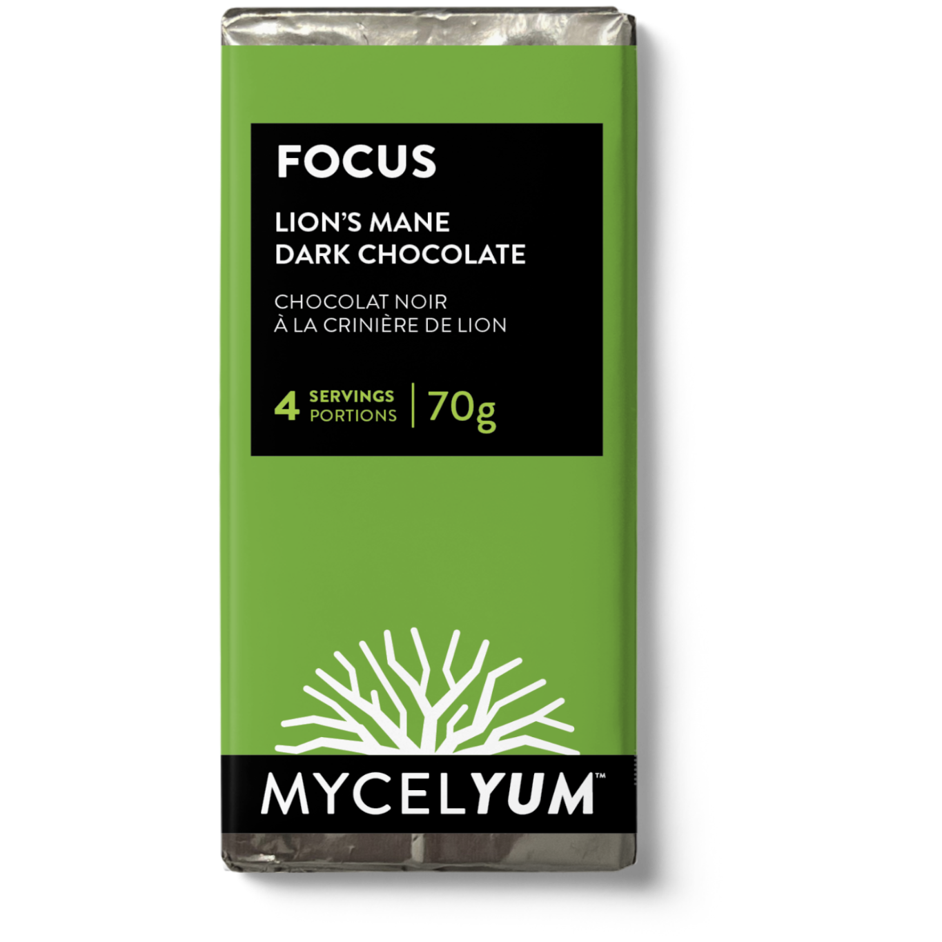 FOCUS with Lion's Mane | Dark Chocolate