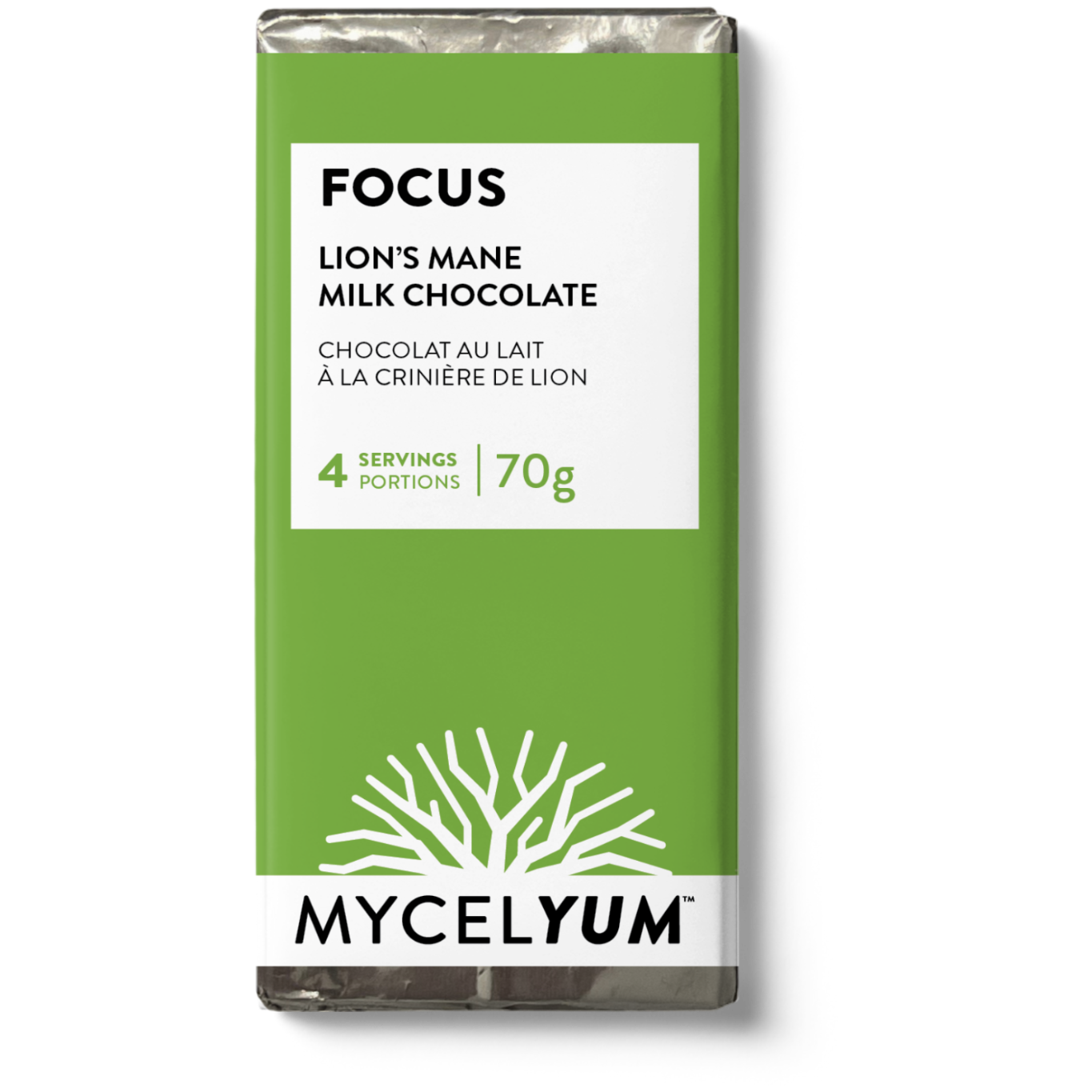 FOCUS with Lion's Mane | Milk Chocolate