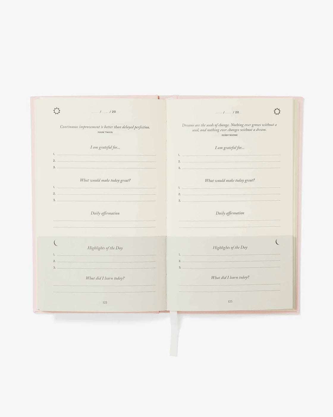 5 Min Journal - Pink - Mycelyum Inc.