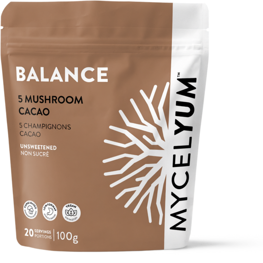 BALANCE Alkalized Cacao Latte Mix with 5 Mushrooms