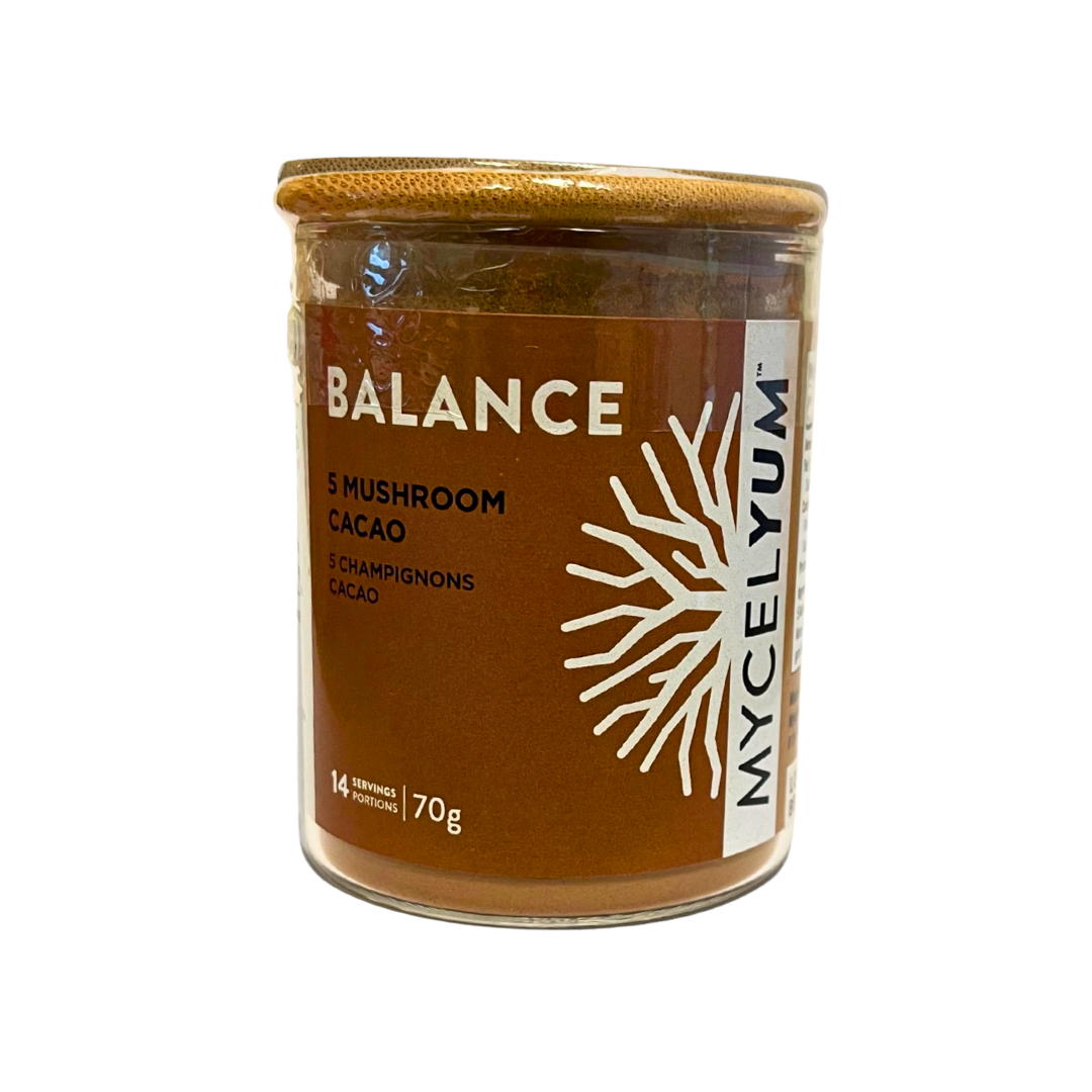 BALANCE Alkalized Cacao Latte Mix with 5 Mushrooms 70g