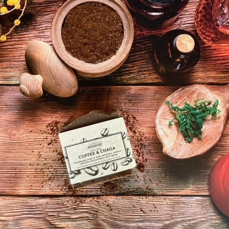 Coffee & Chaga Exfoliation Soap - Mycelyum Inc.