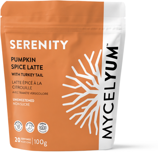 SERENITY Pumpkin Spice Latte Mix with Turkey Tail