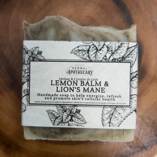 Lemon Balm & Lion's Mane - Soap - Mycelyum Inc.